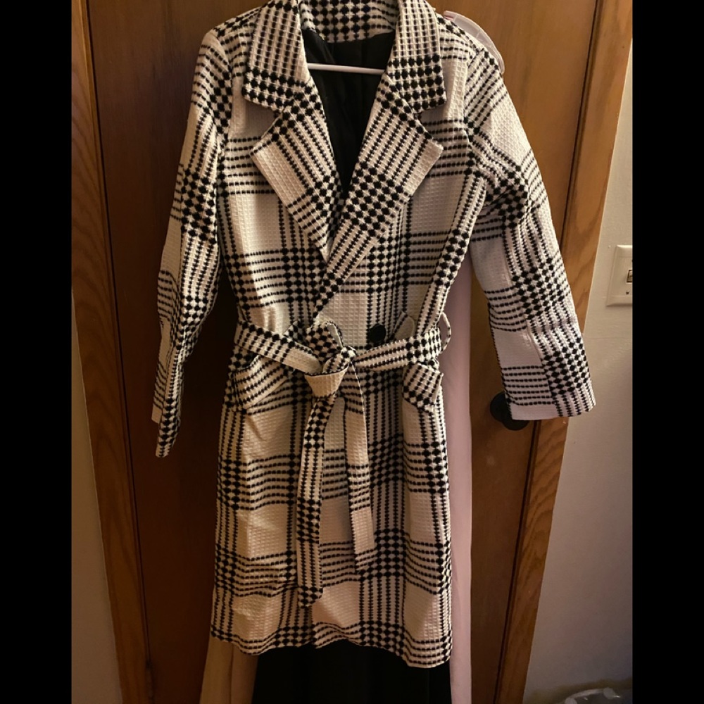 Plaid jacket brand new and never worn